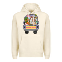 Tofu Happy Easter bunny truck Easter Day Premium Hoodie - CowGirlArtShop