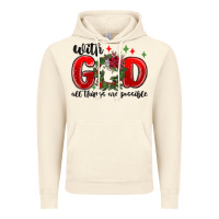 Vintage Artic with god all things are possible Vintage Hoodie - MaliasSmallBusiness