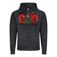 Vintage Black with god all things are possible Vintage Hoodie - MaliasSmallBusiness