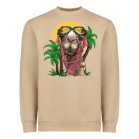 Mushroom camel with oasis Heavyweight Sweatshirt - BarkalooDesign