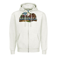 Oatmeal Heather Wild about Baseball Zipper Hoodie - HowdyJamesFarm