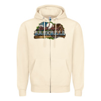 Sandshell Wild about Baseball Zipper Hoodie - HowdyJamesFarm
