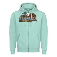 Seafoam Wild about Baseball Zipper Hoodie - HowdyJamesFarm