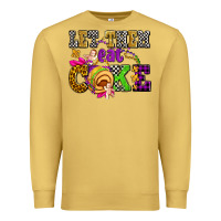 Antique Gold let them eat cake olivia Premium Sweatshirt - OliviaCreatesArt