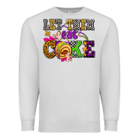 Dove Grey let them eat cake olivia Premium Sweatshirt - OliviaCreatesArt