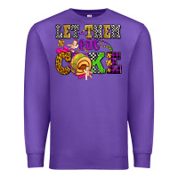 Purple let them eat cake olivia Premium Sweatshirt - OliviaCreatesArt