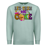 Seafoam let them eat cake olivia Premium Sweatshirt - OliviaCreatesArt
