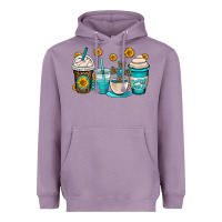 Lavender jesus coffee cups Heavyweight Hoodie - OliviaCreatesArt