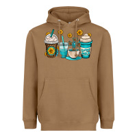 Toasted Coconut jesus coffee cups Heavyweight Hoodie - OliviaCreatesArt