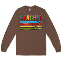 Chestnut teacher Long Sleeve Tee - Artiststas