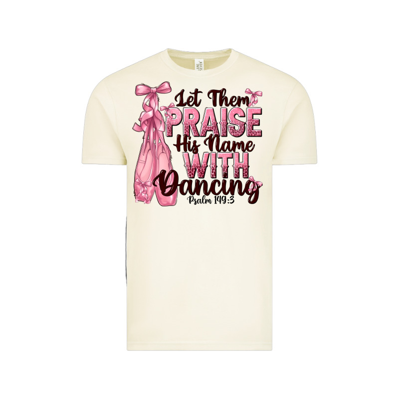 Let Them Praise His Name With Dancing Vintage Tee by NancyCooperArtShop | Teevron