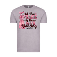 Vintage Zinc let them praise his name with dancing Vintage Tee - NancyCooperArtShop