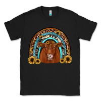 Black red angus rainbow Classic Tee - JahusDesignShop