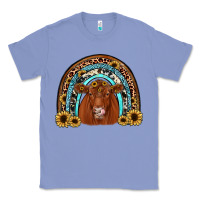 Colony Blue red angus rainbow Classic Tee - JahusDesignShop