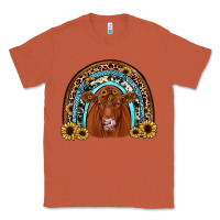 Copper red angus rainbow Classic Tee - JahusDesignShop