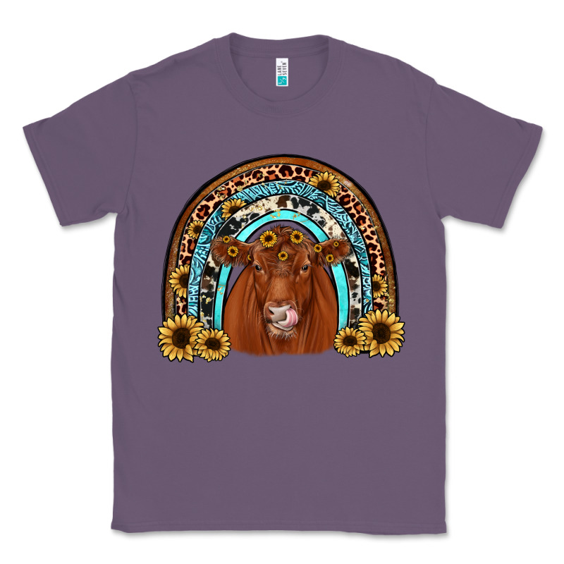 Red Angus Rainbow Classic Tee by JahusDesignShop | Teevron