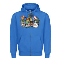 True Royal Farm animal coffee cups Zipper Hoodie - HowdyJamesFarm