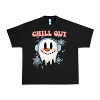 Black chill out christmas snowman Urban Heavy Tee - MaliasSmallBusiness