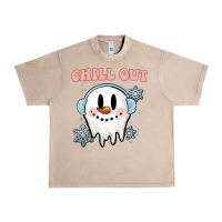 French Oak chill out christmas snowman Urban Heavy Tee - MaliasSmallBusiness