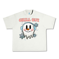 Pistachio chill out christmas snowman Urban Heavy Tee - MaliasSmallBusiness