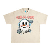 Sandshell chill out christmas snowman Urban Heavy Tee - MaliasSmallBusiness