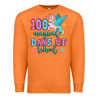 Carrot hundred magical days of school unicorn Premium Sweatshirt - OliviaCreatesArt