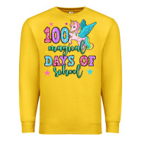 Lemon hundred magical days of school unicorn Premium Sweatshirt - OliviaCreatesArt