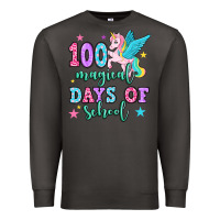Smoke hundred magical days of school unicorn Premium Sweatshirt - OliviaCreatesArt