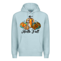 Blue Mist hello fall Premium Hoodie - JahusDesignShop