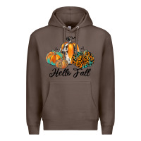 Coffee hello fall Premium Hoodie - JahusDesignShop