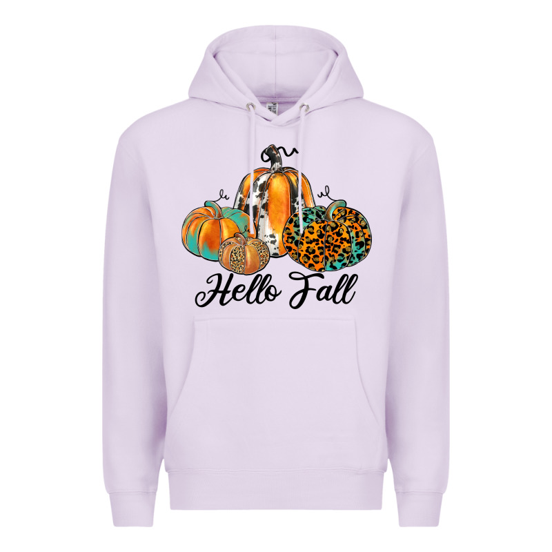 Hello Fall Premium Hoodie by JahusDesignShop | Teevron