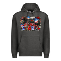 Charcoal Heather Oh my stars pig Premium Hoodie - CowGirlArtShop