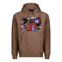 Chestnut Oh my stars pig Premium Hoodie - CowGirlArtShop