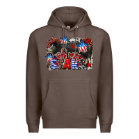 Coffee Oh my stars pig Premium Hoodie - CowGirlArtShop