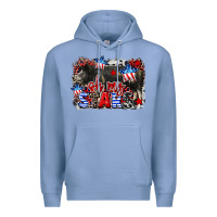 Colony Blue Oh my stars pig Premium Hoodie - CowGirlArtShop