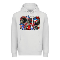 Dove Grey Oh my stars pig Premium Hoodie - CowGirlArtShop