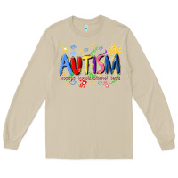 Mushroom autism accept understand love Long Sleeve Tee - Artiststas