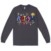 Smoke autism accept understand love Long Sleeve Tee - Artiststas