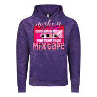 Cloud Purple make a mixtape cassette Vintage Hoodie - NancyCooperArtShop