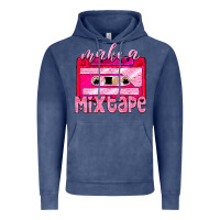 Vintage Denim make a mixtape cassette Vintage Hoodie - NancyCooperArtShop