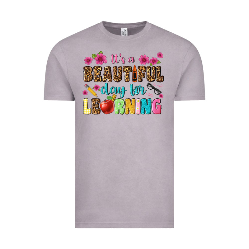 Its A Beautiful Day For Learning Vintage Tee by NancyCooperArtShop | Teevron