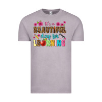 Vintage Zinc its a beautiful day for learning Vintage Tee - NancyCooperArtShop