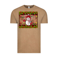 Vintage Coffee snowman Christmas Vintage Tee - JahusDesignShop