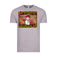Vintage Zinc snowman Christmas Vintage Tee - JahusDesignShop
