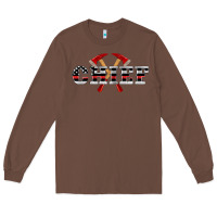 Chestnut firefighter chief Long Sleeve Tee - Artiststas