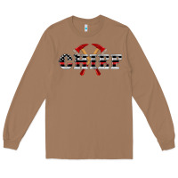 Toasted Coconut firefighter chief Long Sleeve Tee - Artiststas