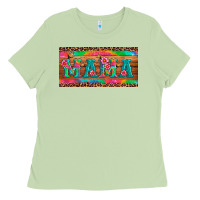 Matcha mama tie dye license plate template Ladies Tee - Artiststas