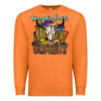 Carrot simmer down cowboy Premium Sweatshirt - OliviaCreatesArt