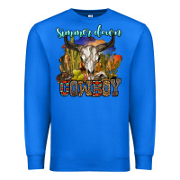 True Royal simmer down cowboy Premium Sweatshirt - OliviaCreatesArt