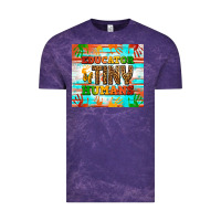 Cloud Purple educator of tiny humans Vintage Tee - NancyCooperArtShop